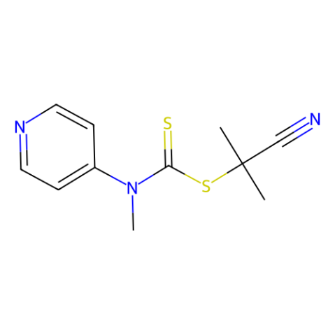 aladdin 阿拉丁 C471725 2-氰基丙基N-甲基-N-(4-吡啶)氨基二硫代碳酸酯 1158958-96-3 97% (HPLC)