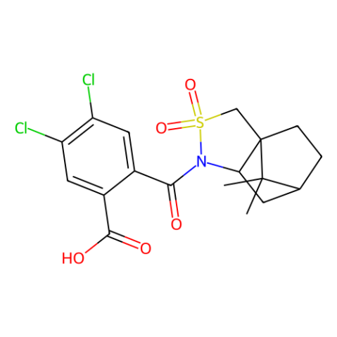 aladdin 阿拉丁 N159453 N-(2-羧基-4,5-二氯苯甲酰)-(-)-10,2-樟脑磺内酰胺 193202-37-8 >98.0%(HPLC)(T)