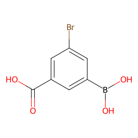 aladdin 阿拉丁 B188106 5-溴-3-羧基苯硼酸(含数量不等的酸酐) 913835-73-1 98%