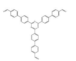 aladdin 阿拉丁 T586673 4',4''',4'''''-(1,3,5-三嗪-2,4,6-三基)三(([1,1'-联苯]-4-甲醛)) 1221509-80-3 96%