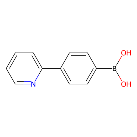 aladdin 阿拉丁 P587627 4-(2-吡啶基)苯硼酸 （含不等量的酸酐） 170230-27-0 98%