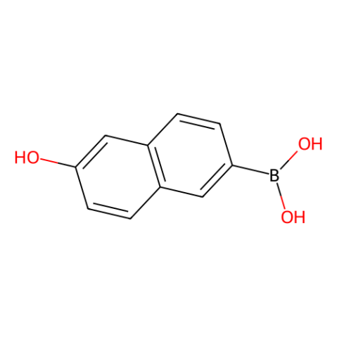 aladdin 阿拉丁 H290693 6-羟基-2-萘硼酸 (含不同量的酸酐)  173194-95-1 >97%