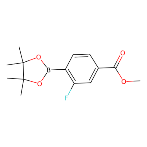aladdin 阿拉丁 F171143 2-氟-4-(甲氧基羰基)苯硼酸频那醇酯 603122-79-8 97%