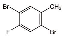 aladdin 阿拉丁 D587018 1,4-二溴-2-氟-5-甲基苯 134332-29-9 97%