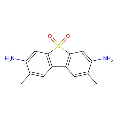 aladdin 阿拉丁 D155533 3,7-二氨基-2,8-二甲基二苯并噻吩砜(含2,6-二甲基异构体) 55011-44-4 >70.0%(HPLC)