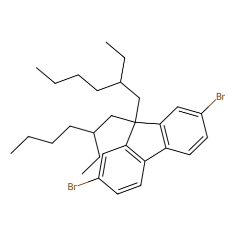 aladdin 阿拉丁 D290388 2,7-二溴-9,9-双（2-乙基己基）-9H-芴 188200-93-3 98%