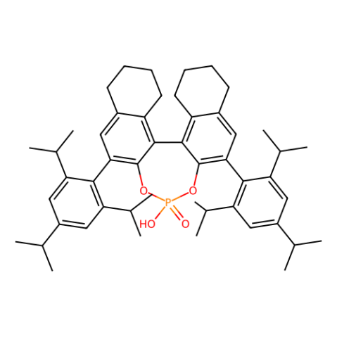 aladdin 阿拉丁 B300943 (11bS)-8,9,10,11,12,13,14,15-八氢-4-羟基-2,6-二[2,4,6-三(1-甲基乙基)苯基]-二萘并[2,1-d:1',2'-f][1,3,2]二氧杂磷杂卓 4-氧化物 878111-20-7 98%