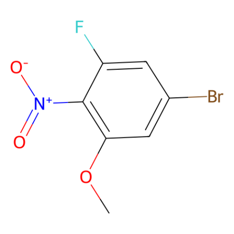 aladdin 阿拉丁 B576827 5-溴-1-氟-3-甲氧基-2-硝基苯 1137869-91-0 98%