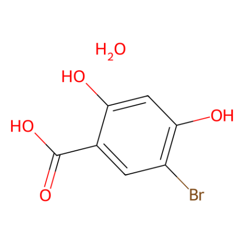 aladdin 阿拉丁 B167664 5-溴-2,4-二羟基苯甲酸 一水合物 160348-98-1 98%