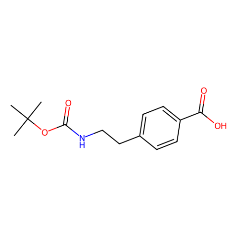 aladdin 阿拉丁 B166977 4-(2-BOC-氨基乙基)苯甲酸 132690-91-6 98%