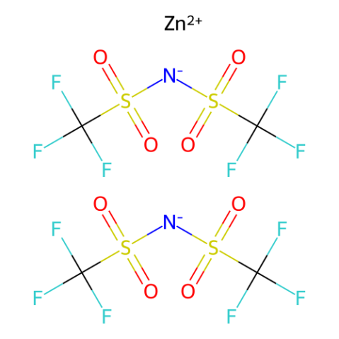 aladdin 阿拉丁 Z299992 双(三氟甲基磺酰基)酰亚胺锌 168106-25-0 98%