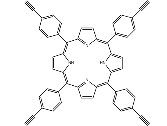 aladdin 阿拉丁 B299966 5,10,15,20-四（4-乙炔基苯基）卟啉 160240-15-3 97%