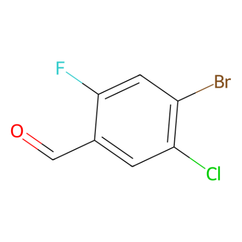 aladdin 阿拉丁 B587482 4-溴-5-氯-2-氟苯甲醛 1603584-72-0 95%