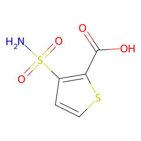 aladdin 阿拉丁 A479222 3-(氨基磺酰基)噻吩-2-羧酸 59337-97-2 95%