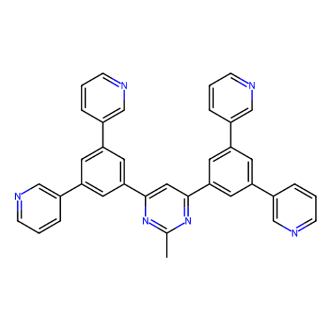 aladdin 阿拉丁 B304983 4,6-双(3,5-二-3-吡啶基苯基)-2-甲基嘧啶 925425-96-3 98% (HPLC)