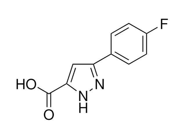 aladdin 阿拉丁 F469785 3-(4-氟苯基)-1H-吡唑-5-羧酸 870704-22-6 97%