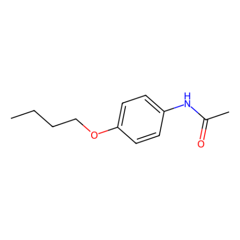 aladdin 阿拉丁 B168873 4-丁氧基乙酰苯胺 23563-26-0 97%