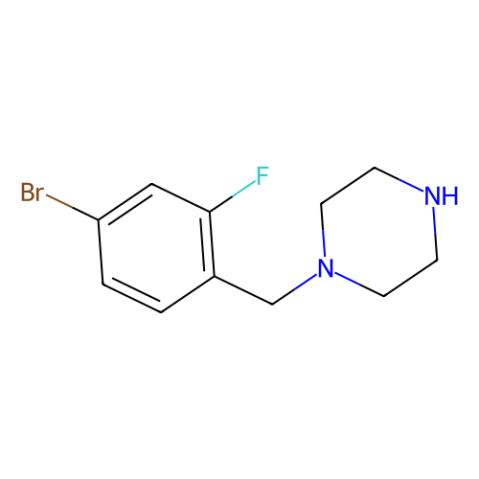 aladdin 阿拉丁 B468206 1-(4-溴-2-氟苄基)哌嗪 870703-75-6 96%