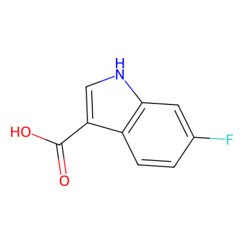 aladdin 阿拉丁 F192194 6-氟-1H-吲哚-3-羧酸 23077-44-3 97%