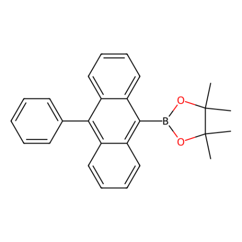 aladdin 阿拉丁 T405068 4,4,5,5-四甲基-2-(10-苯基蒽-9-基)-1,3,2-二氧杂环戊硼烷 460347-59-5 ≥98%