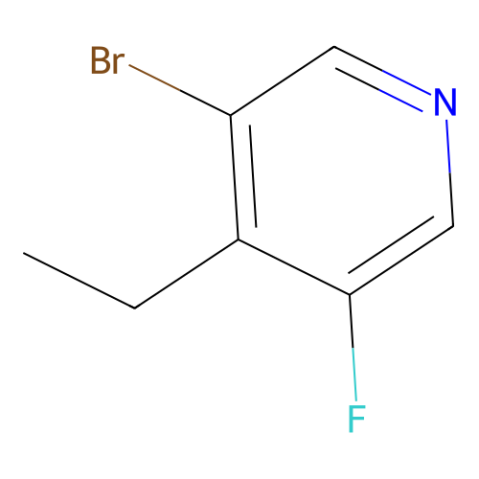 aladdin 阿拉丁 B587098 3-溴-4-乙基-5-氟吡啶 1374655-69-2 95%