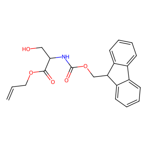 aladdin 阿拉丁 S587082 (S)-2-((((9H-芴-9-基)甲氧基)羰基)氨基)-3-羟基丙酸烯丙基酯 136497-85-3 96%