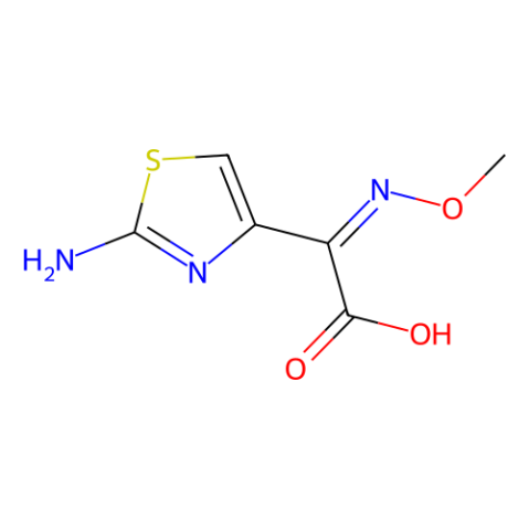 aladdin 阿拉丁 Z163000 (Z)-2-(2-氨基-4-噻唑基)-2-(甲氧亚氨基)乙酸 65872-41-5 ≥98.0%