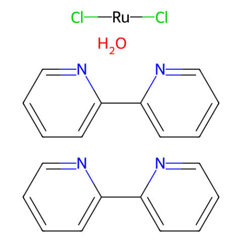 aladdin 阿拉丁 C487395 顺式-双(2,2'-联吡啶)二氯钌(II)水合物 98014-14-3 95%