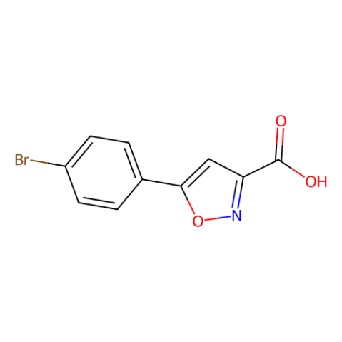aladdin 阿拉丁 B169640 5-(4-溴苯基)异噁唑-3-羧酸 33282-23-4 95%