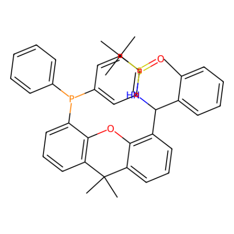 aladdin 阿拉丁 S398494 [S(R)]-N-[(S)-(2-苯甲基)[5-(二苯基膦)-9,9-二甲基-9H-氧杂蒽]甲基]-2-叔丁基亚磺酰胺 2374225-98-4 ≥95%