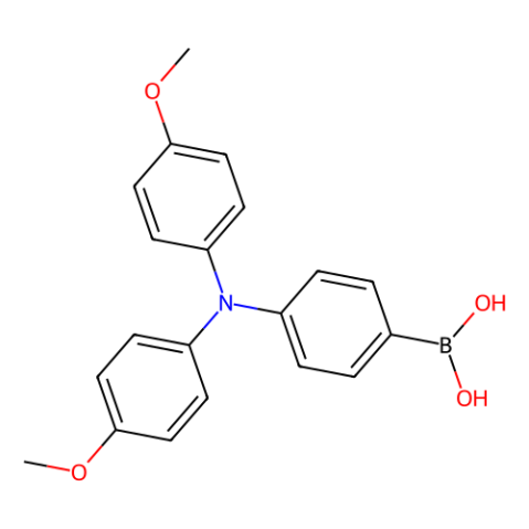 aladdin 阿拉丁 B302714 [4-[双(4-甲氧基苯基)氨基]苯基]硼酸 (含不同量的酸酐) 201802-29-1 95%