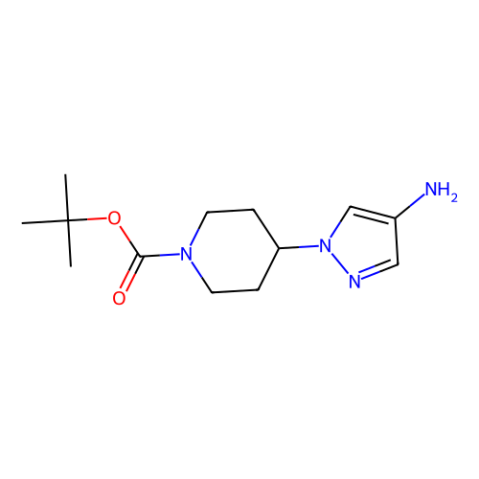 aladdin 阿拉丁 T171728 4-(4-氨基-1H-吡唑-1-基)哌啶-1-甲酸叔丁酯 1029413-55-5 97%