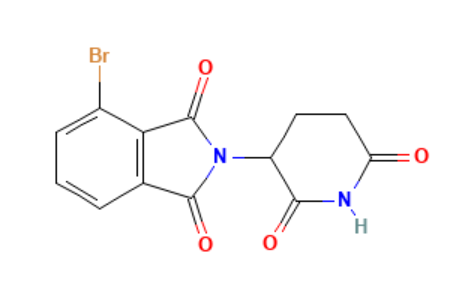 aladdin 阿拉丁 B588077 4-溴-2-(2,6-二氧代哌啶-3-基)异吲哚啉-1,3-二酮 2093536-12-8 98%