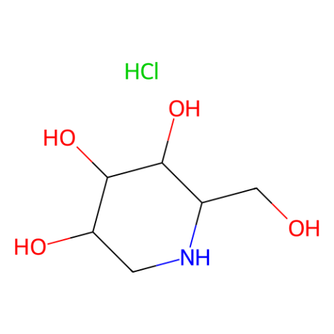 aladdin 阿拉丁 D487260 1-脱氧野尻霉素盐酸盐 73285-50-4 98%