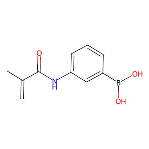 aladdin 阿拉丁 M335158 3-甲基丙烯酰氨基苯基硼酸 (含不同量的酸酐) 48150-45-4 98%