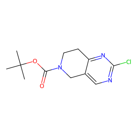 aladdin 阿拉丁 T171962 2-氯-5H,6H,7H,8H-吡啶并[4,3-d]嘧啶-6-羧酸叔丁酯 1092352-55-0 97%