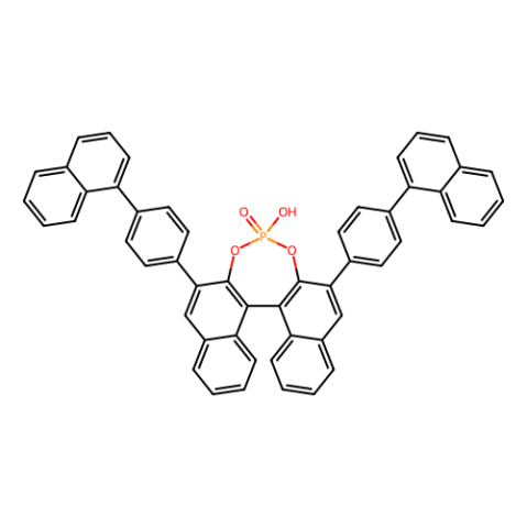 aladdin 阿拉丁 R587279 (R)-3,3'-双[4-(1-萘基)苯基]-1,1'-联萘-2,2'-二基磷酸氢酯 1450925-06-0 98%