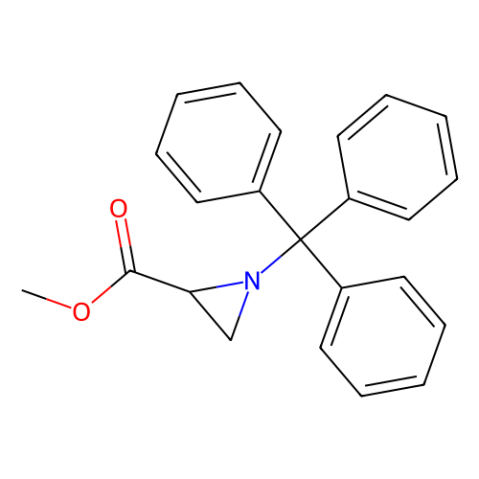 aladdin 阿拉丁 M299142 1-(三苯基甲基)-2-氮丙啶羧酸甲酯 76357-18-1 97%