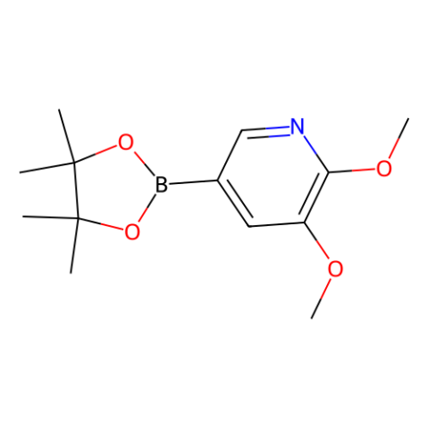 aladdin 阿拉丁 D165834 2,3-二甲氧基-5-(4,4,5,5-四甲基-1,3,2-二氧杂环戊硼烷-2-基)吡啶 1083168-92-6 95%
