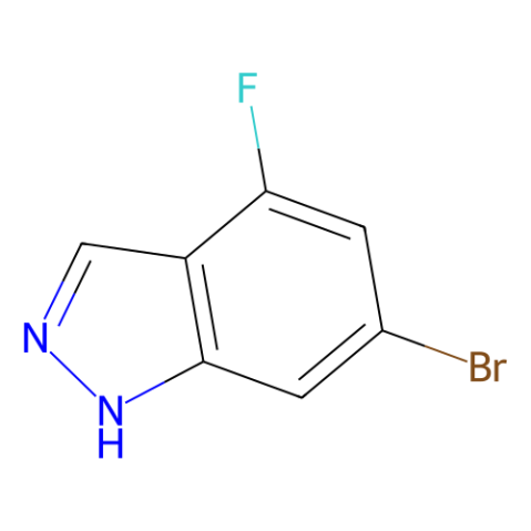aladdin 阿拉丁 B187690 6-溴-4-氟-1H-吲唑 885520-23-0 95%