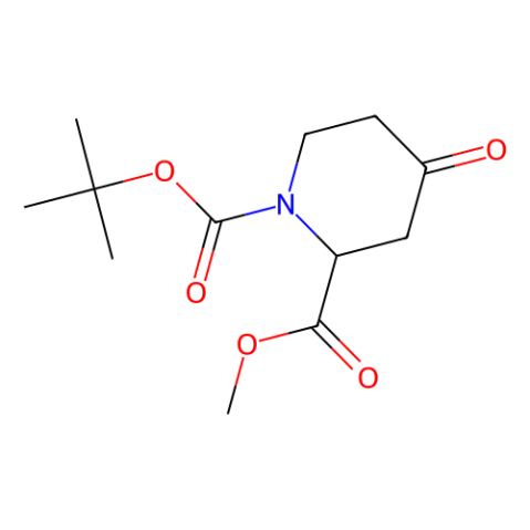 aladdin 阿拉丁 T590240 N-Boc-4-哌啶酮-2-羧酸甲酯 81357-18-8 95%