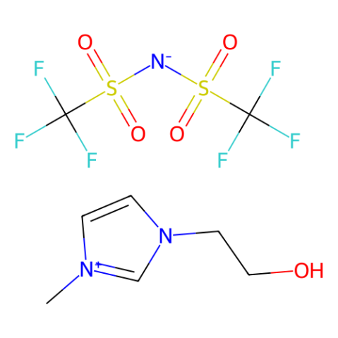 aladdin 阿拉丁 H404538 1-(2-羟基乙基)-3-甲基咪唑双(三氟甲磺酰基)亚胺 174899-86-6 98%