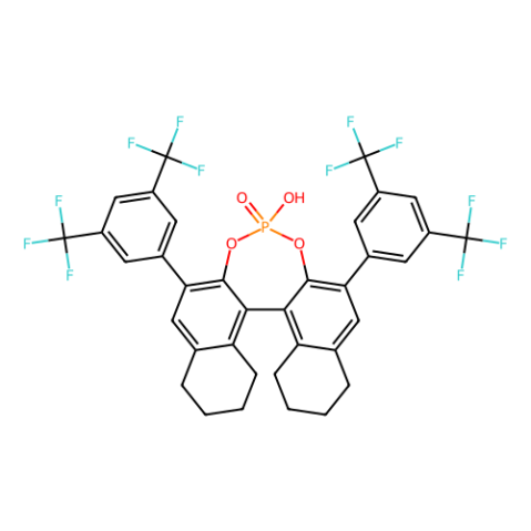 aladdin 阿拉丁 B282011 (R)-3,3'-双[3,5-双(三氟甲基)苯基] -5,5',6,6',7,7',8,8'-八氢-1,1'-联萘基-2,2'-二基磷酸氢酯 1011465-24-9 95%，98%ee
