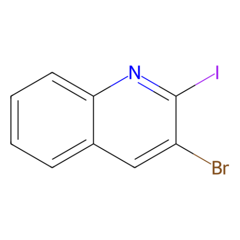 aladdin 阿拉丁 B469823 3-溴-2-碘喹啉 898559-23-4 97%