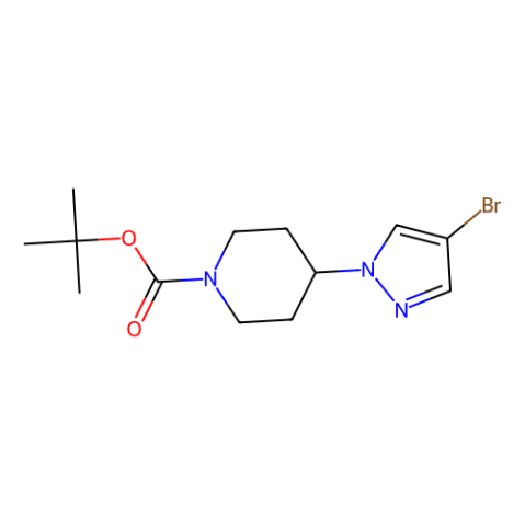 aladdin 阿拉丁 T162442 4-(4-溴吡唑-1-基)哌啶-1-甲酸叔丁酯 877399-50-3 98%