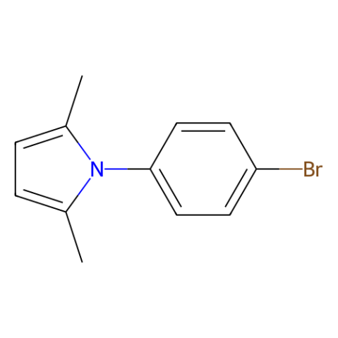 aladdin 阿拉丁 B184830 1-(4-溴苯基)-2,5-二甲基吡咯 5044-24-6 98%