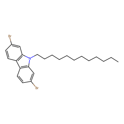 aladdin 阿拉丁 D154444 2,7-二溴-9-十二烷基咔唑 544436-47-7 98%