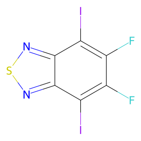 aladdin 阿拉丁 D404281 5,6-二氟-4,7-二碘-2,1,3-苯并噻二唑 1293389-29-3 98%