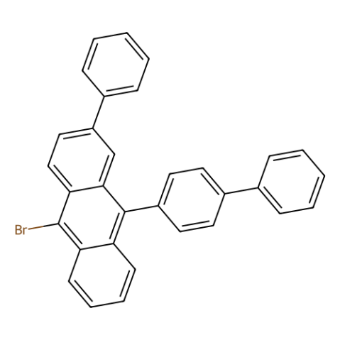 aladdin 阿拉丁 B398300 9-[1,1'-联苯]-4-基-10-溴-2-苯基蒽 1195975-03-1 98%