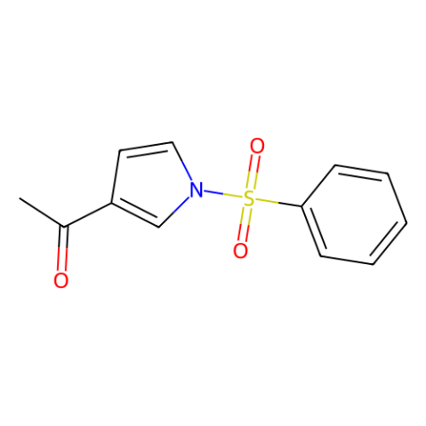 aladdin 阿拉丁 A472648 3-乙酰基-1-(苯磺酰基)吡咯 81453-98-7 98%